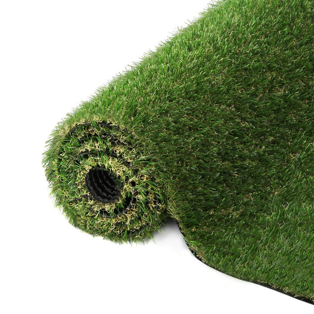 Prime Turf Artificial Grass 30mm 2mx5m 20SQM Synthetic Fake Lawn Turf Plastic Plant 4 coloured - Petal & Stem