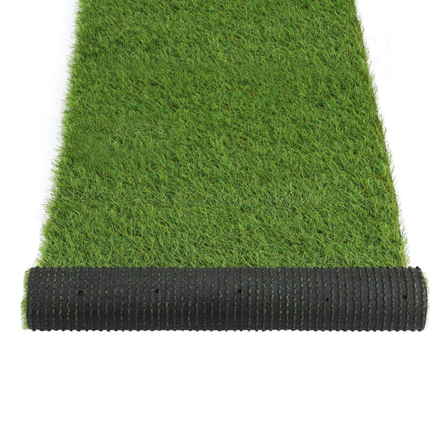 Prime Turf Artificial Grass 30mm 2mx5m 30SQM Synthetic Fake Lawn Turf Plastic Plant 4 coloured - Petal & Stem