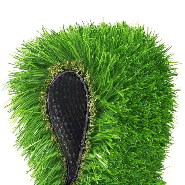 Prime Turf Artificial Grass 40mm 2mx5m Synthetic Fake Lawn Turf Plastic Plant 4 coloured - Petal & Stem