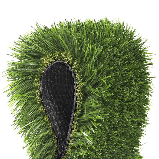 Prime Turf Artificial Grass 60SQM 30mm Synthetic Fake Lawn Turf Plastic Plant 4 coloured 2mx5m - Petal & Stem