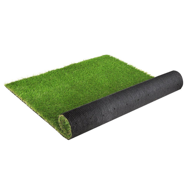 Prime Turf Artificial Grass 60SQM 30mm Synthetic Fake Lawn Turf Plastic Plant 4 coloured 2mx5m - Petal & Stem