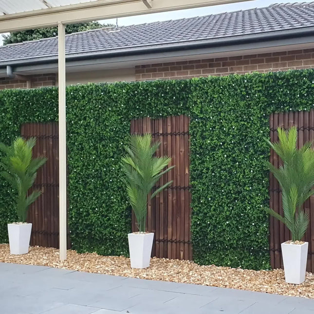 Real Touch Artificial Phoenix Palm Tree UV Resistant 135cm - Petal & Stem