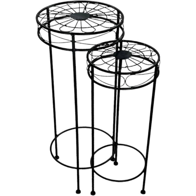 Set 2 Tracey Plant Stand 30x70cm - Petal & Stem