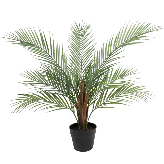 Small Artificial Areca Palm Plant 80cm - Petal & Stem