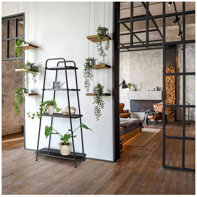 Takasho 4 Tier Modern Plant Stand - Petal & Stem