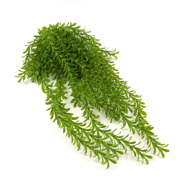Very Dense Artificial Hanging Myrtle Vine 75cm Long UV Resistant - Petal & Stem