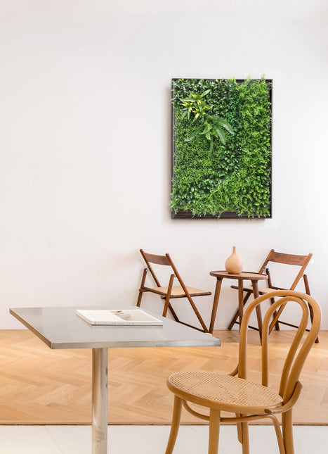 YES4HOMES 5 SQM Artificial Plant Wall D√©cor Grass Panels Vertical Garden Foliage Tile Fence 1X1M Green - Petal & Stem